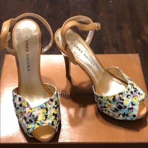 Audrey Brooke Stylish Floral Sandals